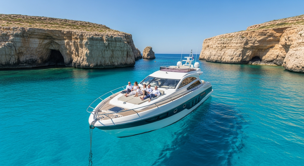 Kerciem Gozo Luxury Boat